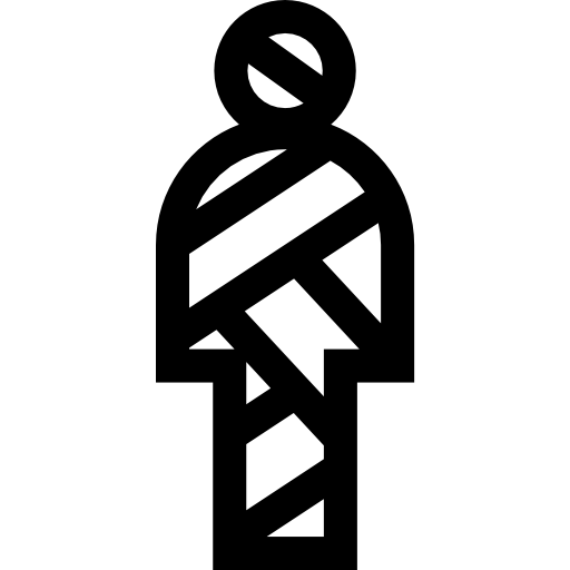 ミイラ Basic Straight Lineal icon