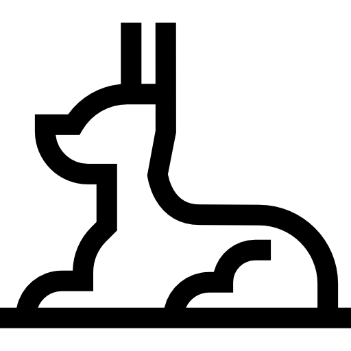 アヌビス Basic Straight Lineal icon