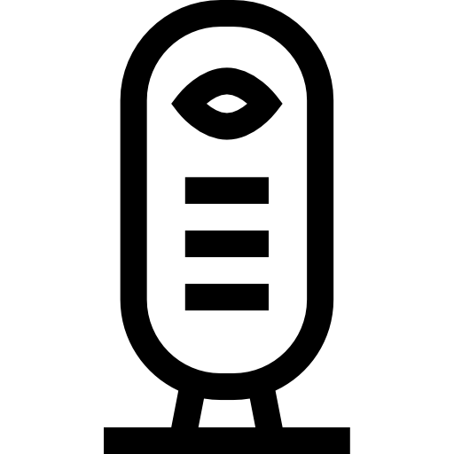 hieróglifo Basic Straight Lineal Ícone