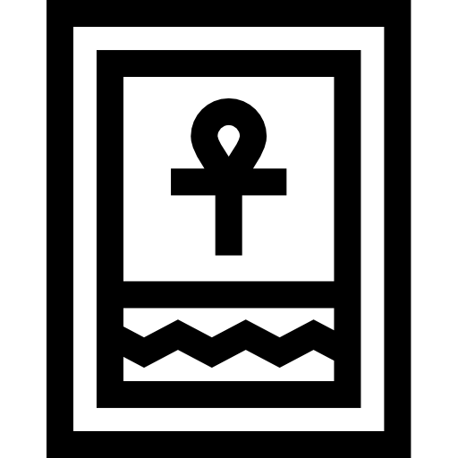 hieroglyphe Basic Straight Lineal icon