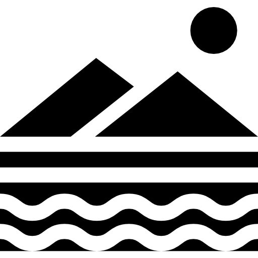 pyramides Basic Straight Filled Icône