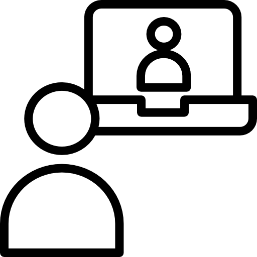 videollamada Kiranshastry Lineal icono