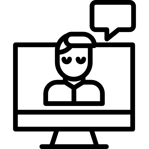 videoanruf Kiranshastry Lineal icon