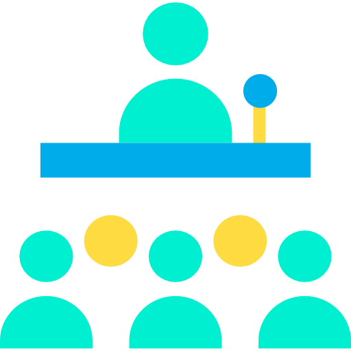 회의 Kiranshastry Flat icon