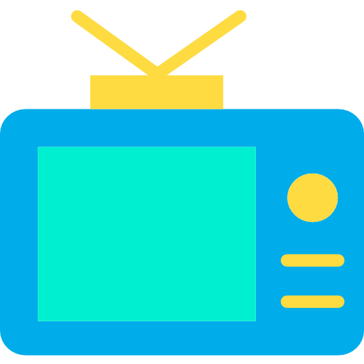 テレビ Kiranshastry Flat icon