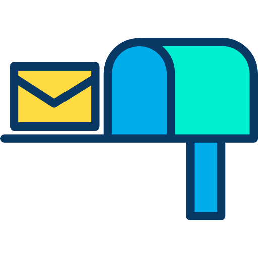 メールボックス Kiranshastry Lineal Color icon