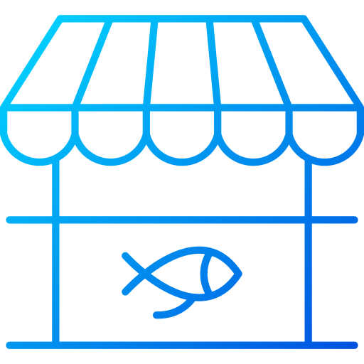 Fishmonger Generic gradient outline icon