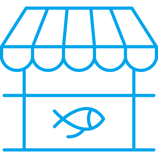 fischhändler Generic color outline icon