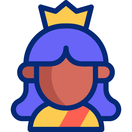 女王 Basic Accent Lineal Color icon