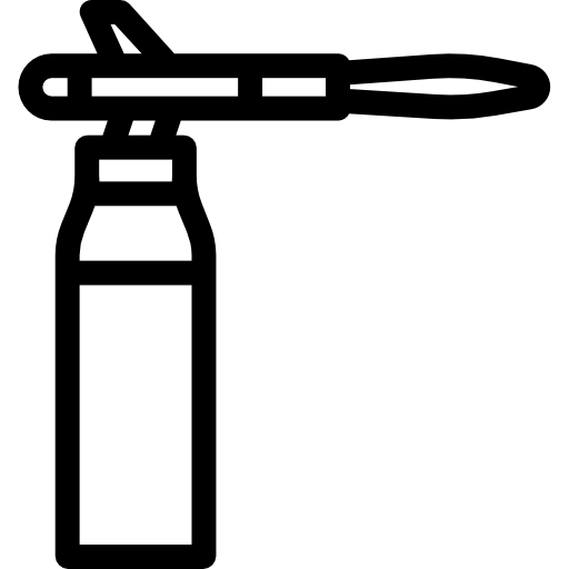 soplete Kiranshastry Lineal icono