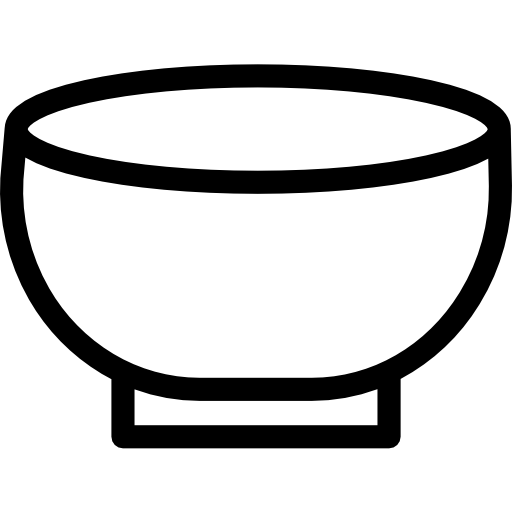 cuenco Kiranshastry Lineal icono