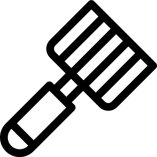Spatula Kiranshastry Lineal icon