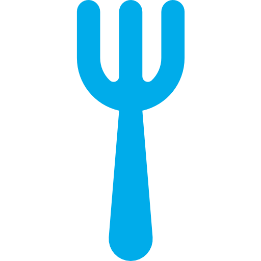 tenedor Kiranshastry Flat icono