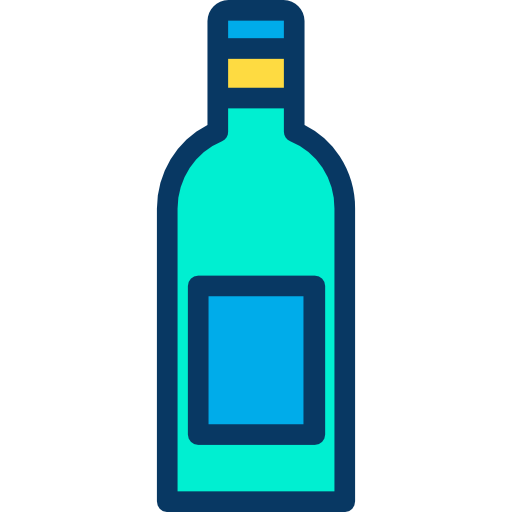 flasche Kiranshastry Lineal Color icon