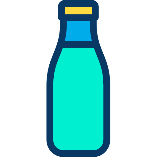 milchflasche Kiranshastry Lineal Color icon