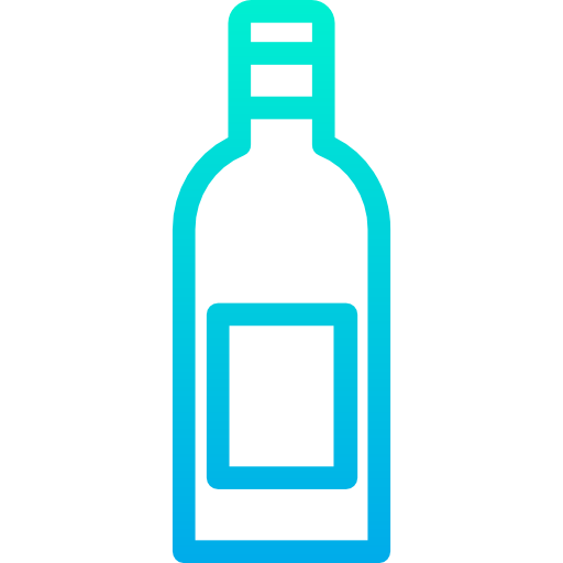 butelka Kiranshastry Gradient ikona