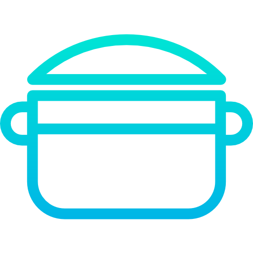 요리 도구 Kiranshastry Gradient icon