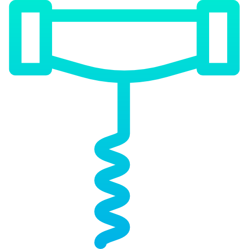 Corkscrew Kiranshastry Gradient icon