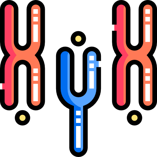 chromosome Detailed Straight Lineal color Icône