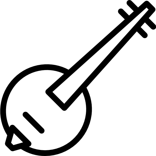 밴조 Kiranshastry Lineal icon