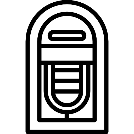 szafa grająca Kiranshastry Lineal ikona