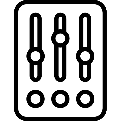 mezclador Kiranshastry Lineal icono