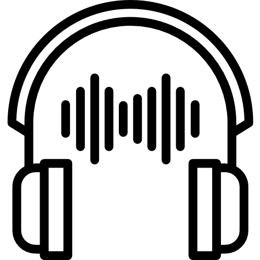 cuffie Kiranshastry Lineal icona
