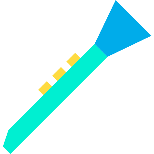 klarinette Kiranshastry Flat icon