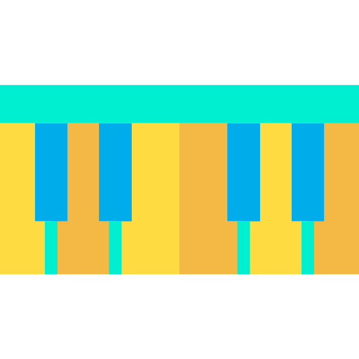 Piano Kiranshastry Flat icon