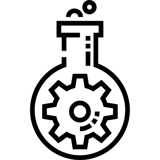 matraz Detailed Straight Lineal icono