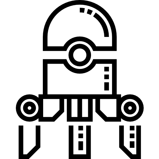 나노봇 Detailed Straight Lineal icon