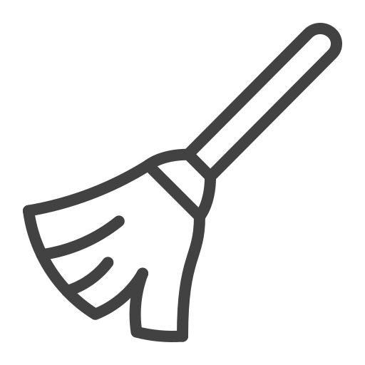 Broom Generic outline icon