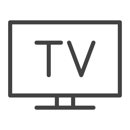 텔레비전 Generic outline icon