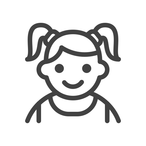 소녀 Generic outline icon