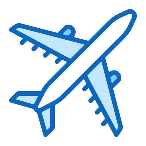 flugzeug Generic color lineal-color icon