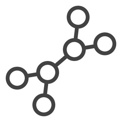 molecola Generic outline icona
