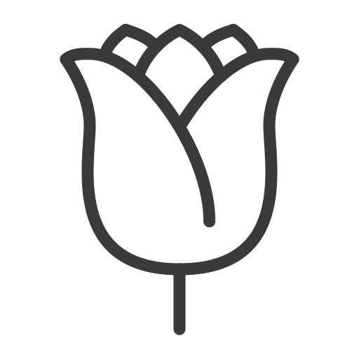 꽃 Generic outline icon
