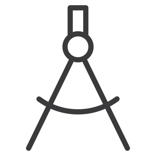 kompas Generic outline icoon