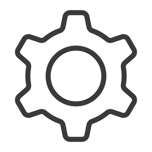 Cogwheel Generic outline icon