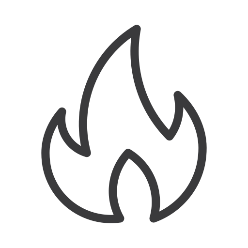 fuego Generic outline icono