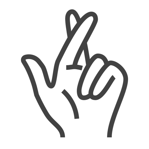 Пальцы Generic outline иконка