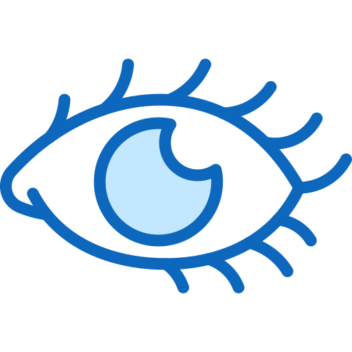 Eye Generic color lineal-color icon