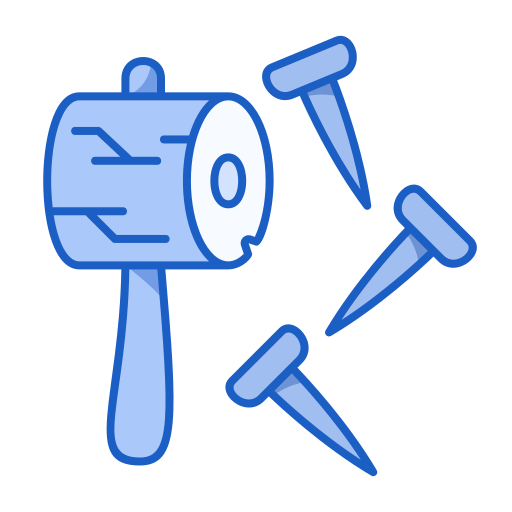 Hammer Generic color lineal-color icon
