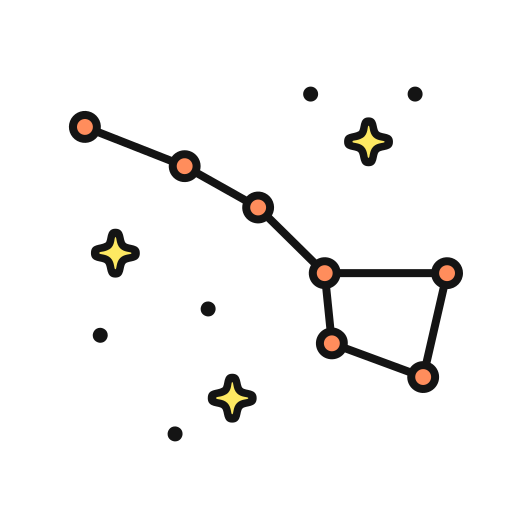 Stars Generic color lineal-color icon