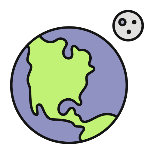 地球 Generic color lineal-color icon