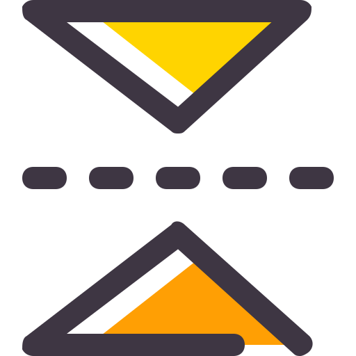 垂直 Generic color lineal-color icon