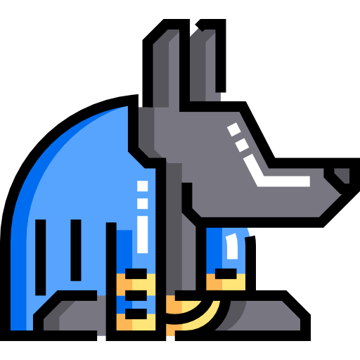 anubis Detailed Straight Lineal color icon