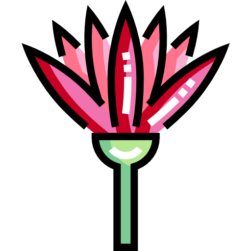꽃 Detailed Straight Lineal color icon