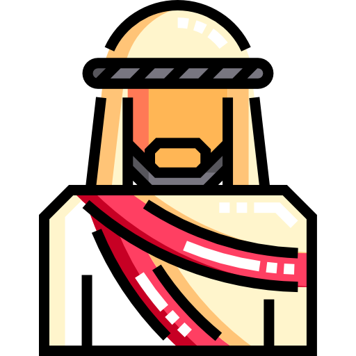 egipcjanin Detailed Straight Lineal color ikona