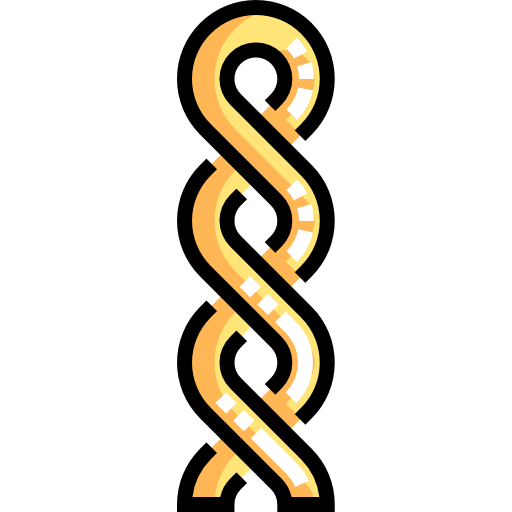 pierścień shena Detailed Straight Lineal color ikona